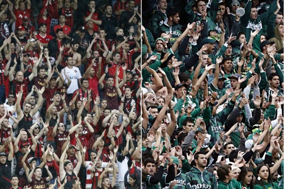 Torcida do Atlético e do Coritiba | Albari Rosa / Gazeta do Povo