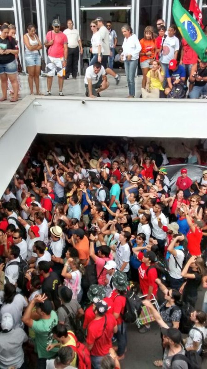 Ocupação da Assembleia nesta quinta-feira (12) |