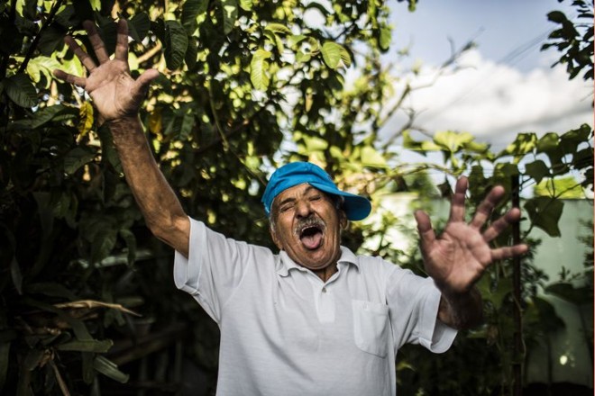 Seu Antenor Antunes: volta à ativa após acidente que quase matou uma das lendas do futebol local | 