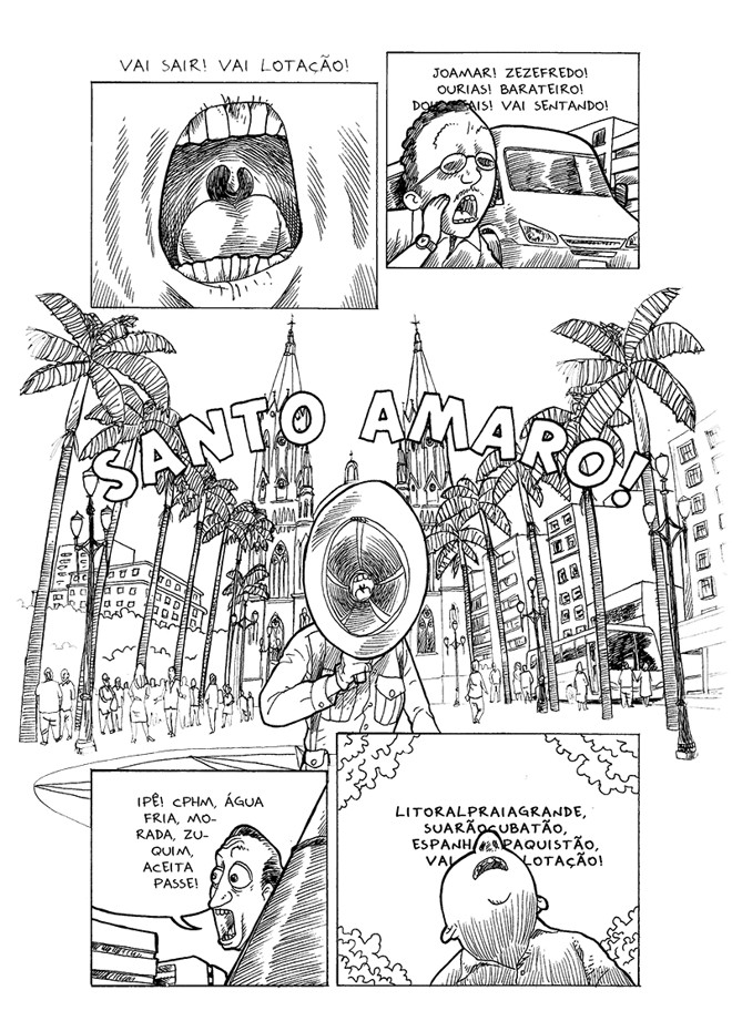 Ao discutir a opção pelos rios subterrâneos, HQ mistura ficção, registros históricos e depoimentos de personagens reais | 