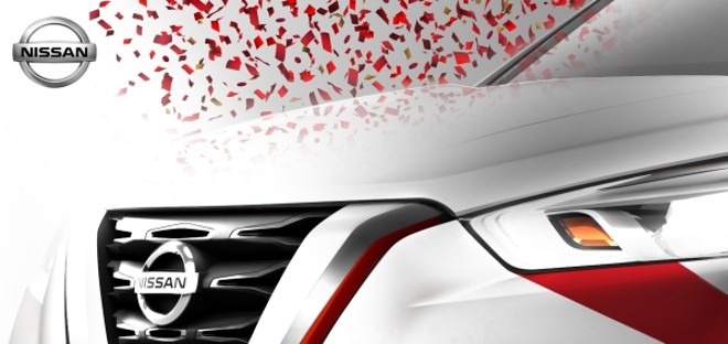 O teaser mostra a frente mais real do futuro Kicks |