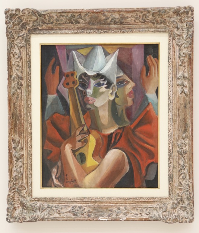 Quadro de Di Cavalcantti faz parte do conjunto de 15 obras apreendidas na operação Lava Jato | 