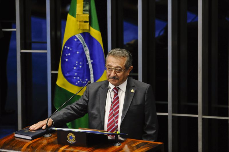 Senador José Maranhão (PMDB-PB) está há 60 anos na política | Pedro França/Agência Senado