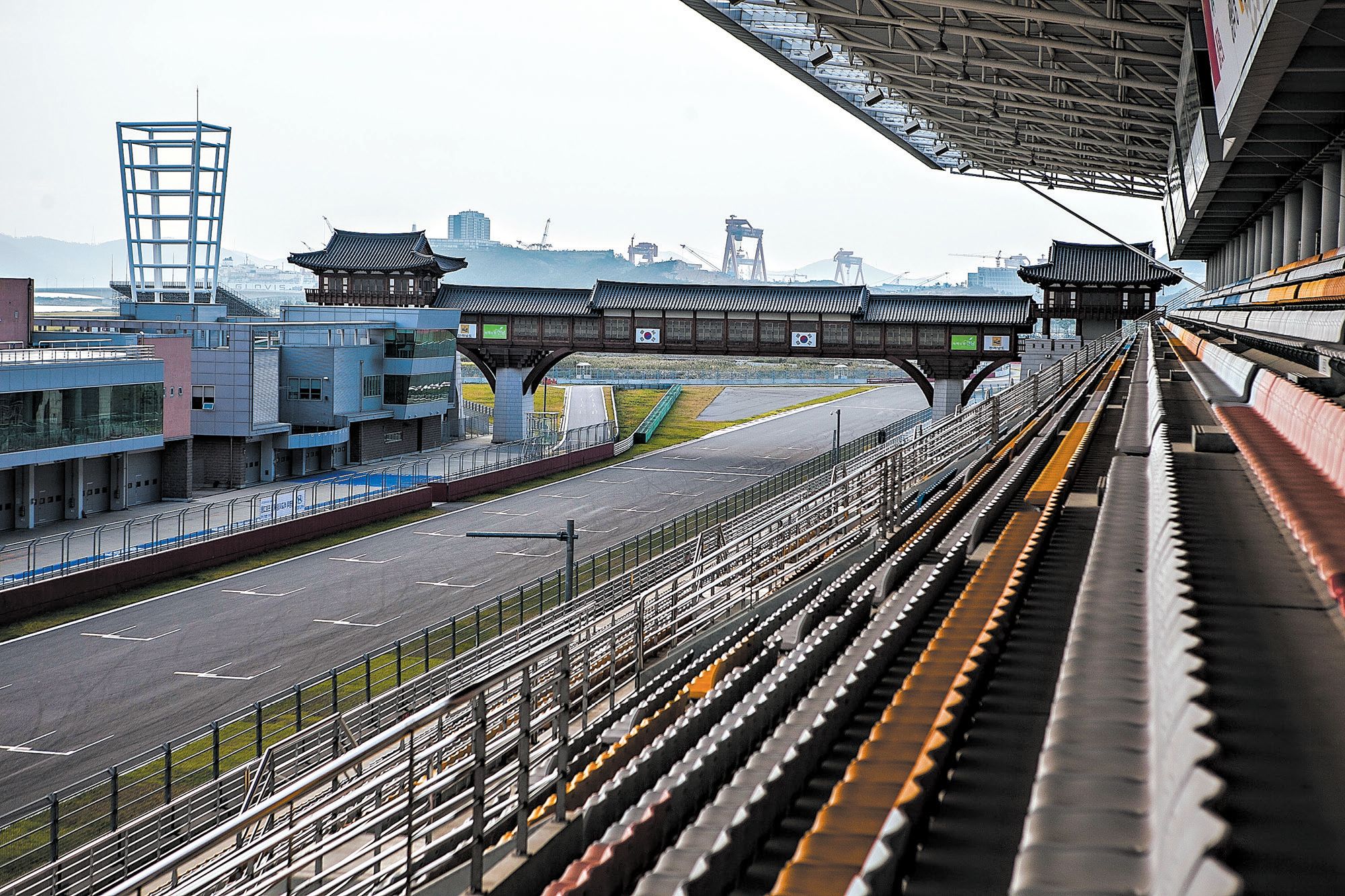 O maior problema da pista – que custou US$375 milhões – é a falta de familiaridade dos sul-coreanos com o esporte | Jean Chung/The New York Times