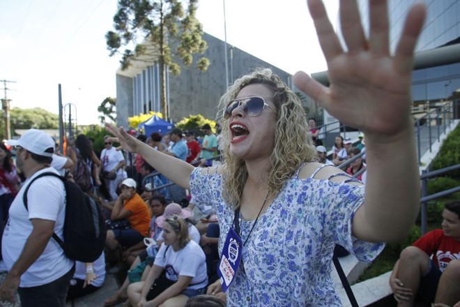 Servidores no Centro Cívico |