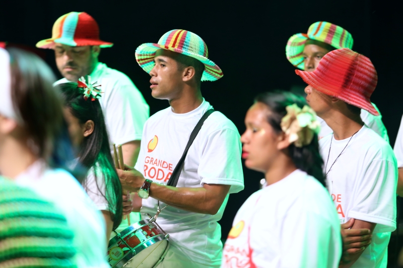 | Divulgação/Grande roda de Tambores