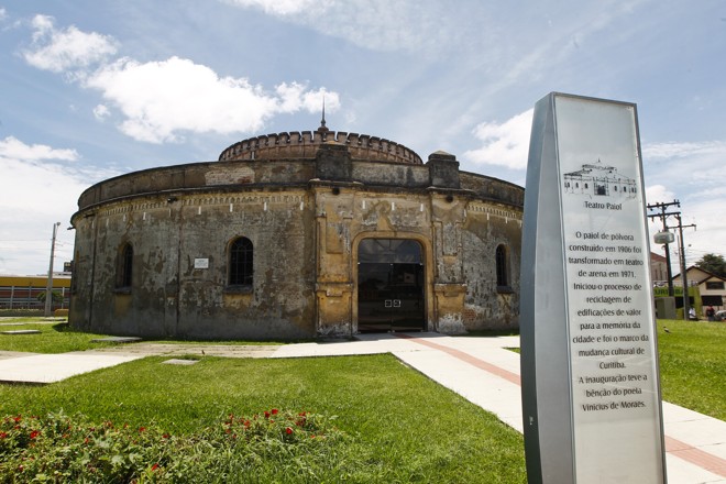 O Teatro do Paiol é um dos palcos disponíveis. | Daniel Castellano/Gazeta do Povo