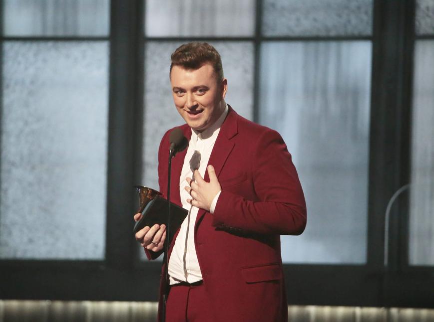 O novato Sam Smith foi o grande vencedor do Grammy 2015. | Robert Gauthier / Pool