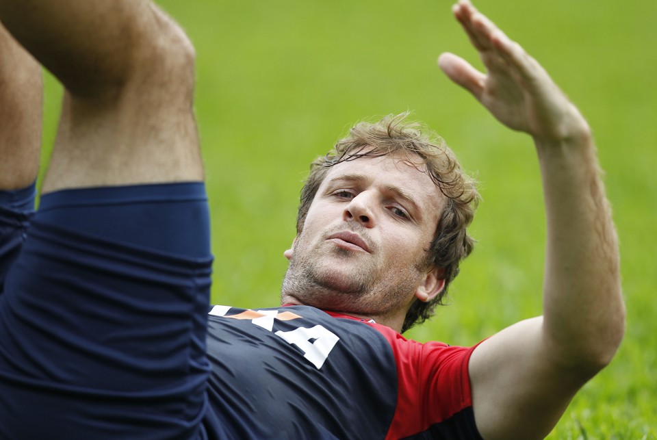 Titular na pré-temporada, Rodrigo Tosi teve sua estreia adiada por causa da dificuldade paranista com o BID. | Jonathan Campos/ Gazeta do Povo