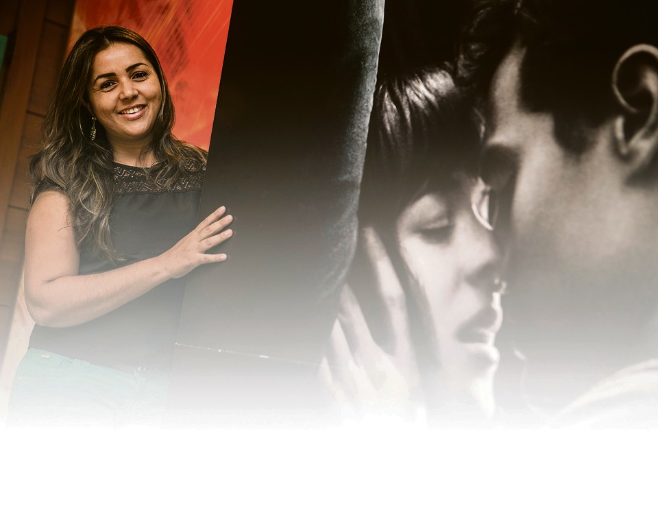 Para Roseli Costa, de 37 anos, o filme é “diferente.” | Marcelo Andrade/Gazeta do Povo