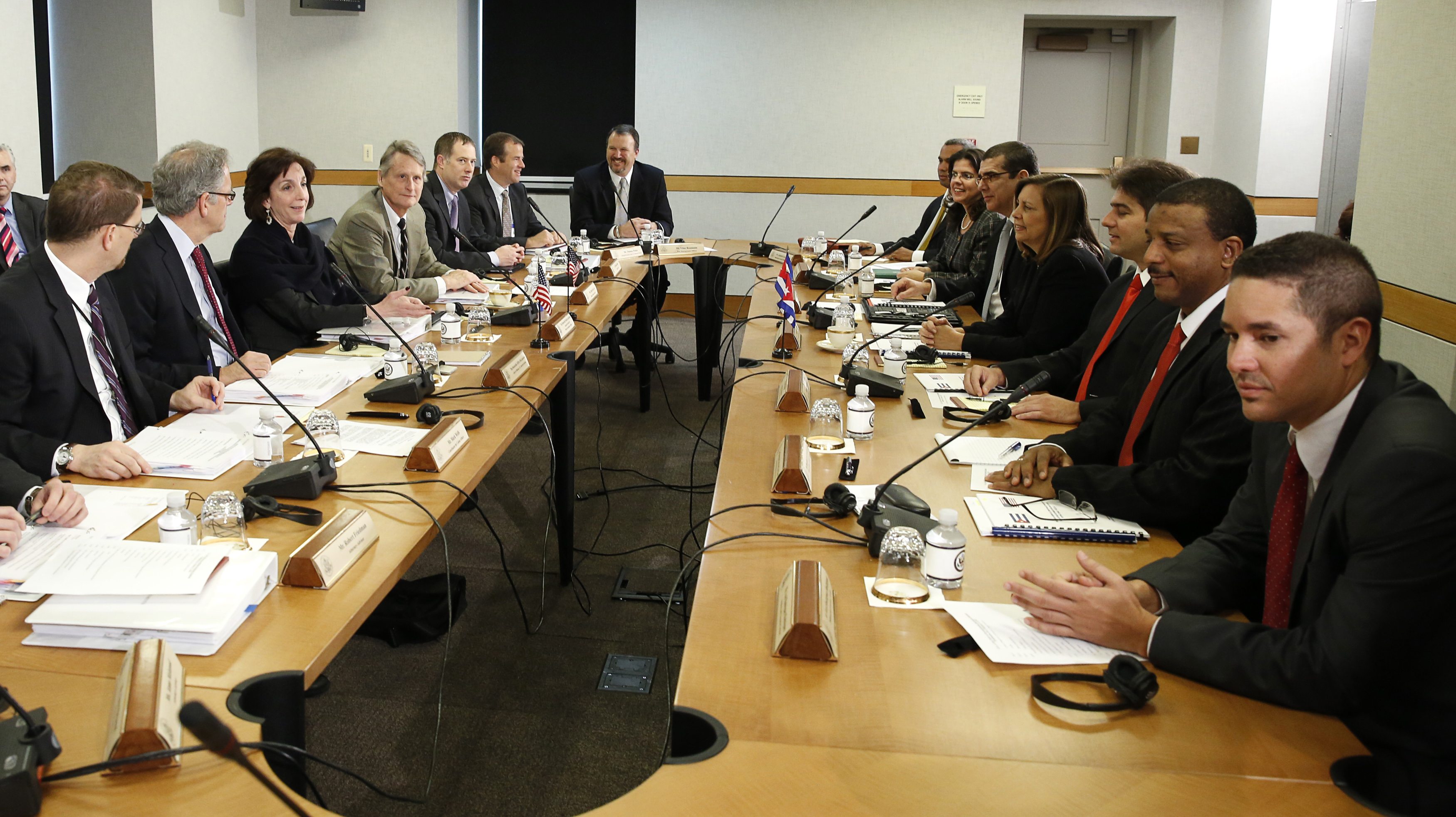 Cuba pressionou os EUA a ser retirada da lista de apoiadores do terrorismo antes do restabelecimento oficial dos laços diplomáticos. | Gary Cameron/Reuters