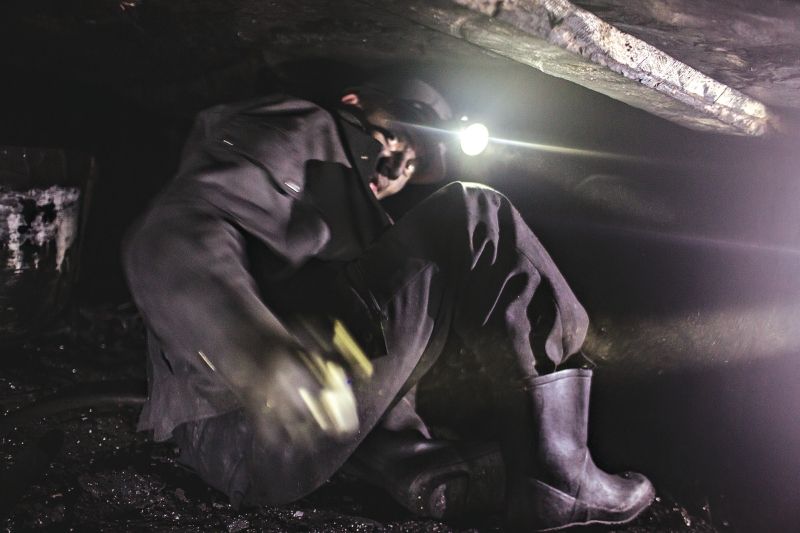 Mineiro independente no leste da Ucrânia | Brendan Hoffman/The New York Times