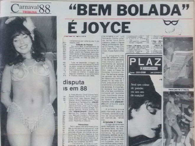 Festa que movimentava Curitiba nos anos 1970 e 1980 era destaque na Tribuna do Paraná |