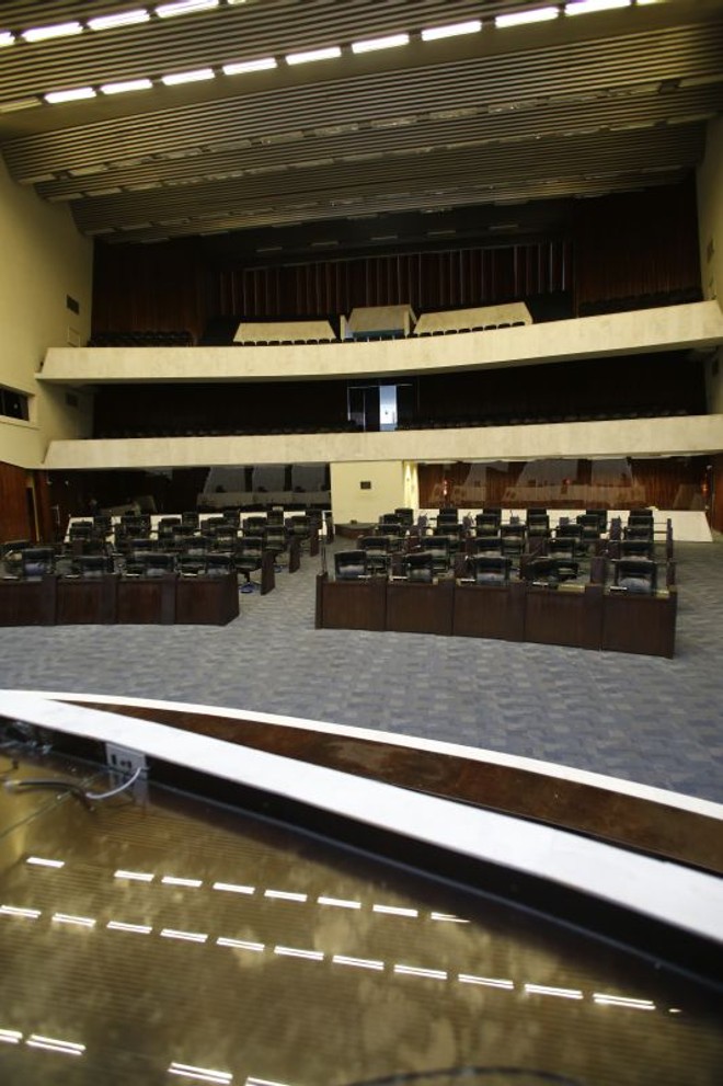 Galerias vazias após a desocupação | 