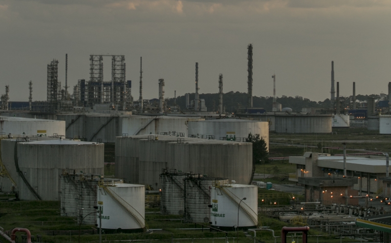 Repar, em Araucária: suspeitas atingem reforma na refinaria | Marcelo Andrade/Gazeta do Povo