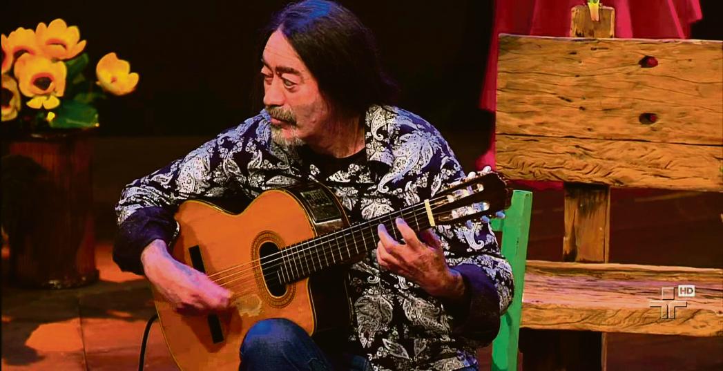 Cabelo conseguiu conquistar espaço no cenário musical de São Paulo, onde obteve reconhecimento e trabalhou com nomes importantes da música, como Rolando Boldrin. | TV Cultura/Divulgação