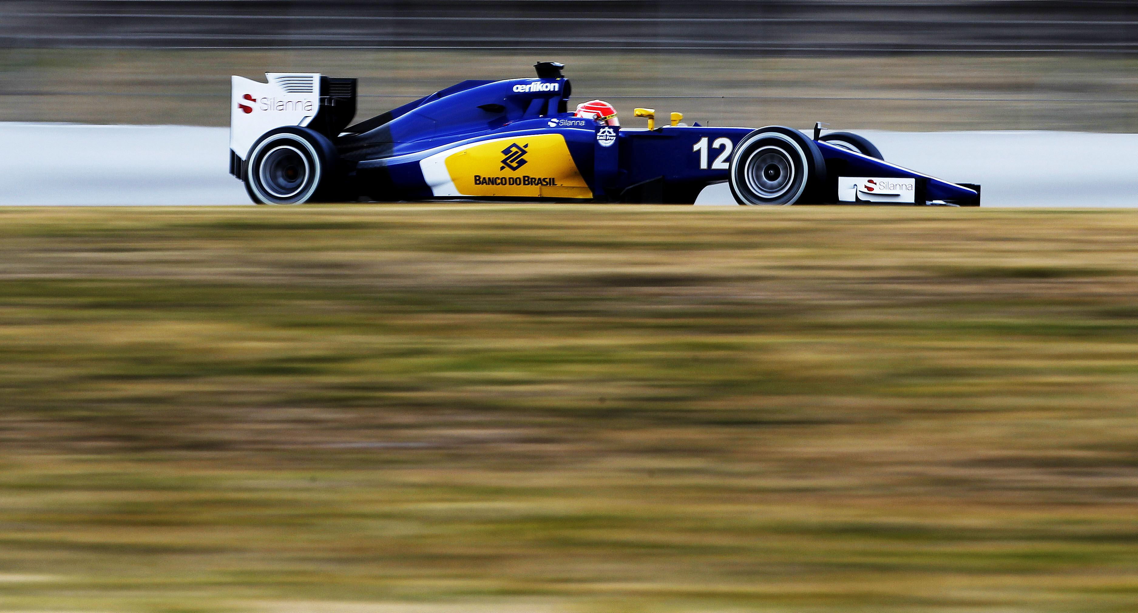O brasileiro Felipe Nasr, da Sauber, durante os treinos de pré-temporada da Fórmula 1. | ALBERTO ESTÉVEZ/EFE