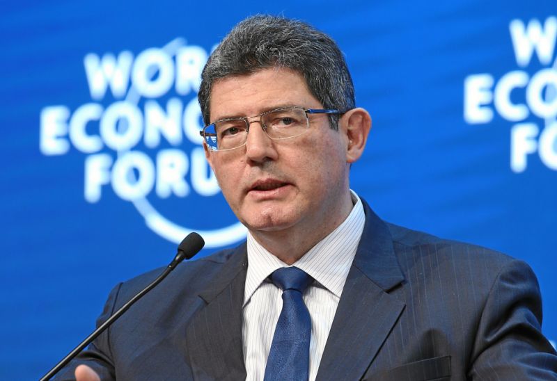 Joaquim Levy falou a 185 investidores em palestra nos EUA | Moritz Hager/WEF/Fotos Públicas