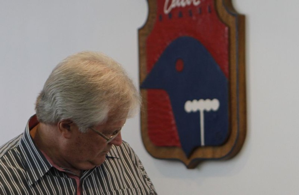 Presidente Rubens Bohlen passou a manhã desta quarta-feira reunido com a diretoria e não foi ao treino do Paraná | Jonathan Campos / Gazeta do Povo