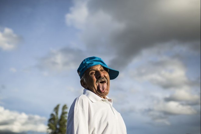 Seu Antenor Antunes: volta à ativa após acidente que quase matou uma das lendas do futebol local | 