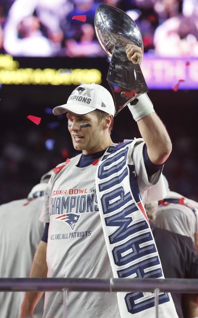 Tom Brady comemora o quarto título da carreira | 