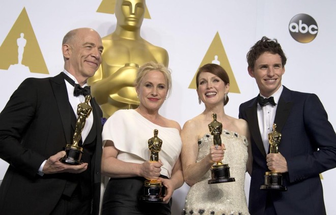 Os quatro premiados da noite por sua atuação | ARMANDO ARORIZO/EFE