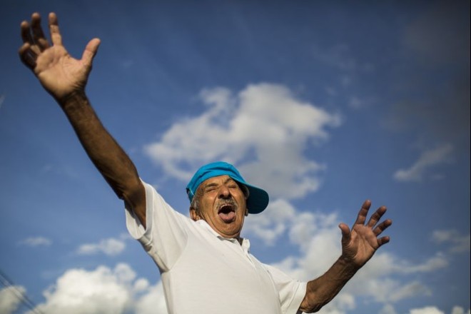 Seu Antenor Antunes: volta à ativa após acidente que quase matou uma das lendas do futebol local | 