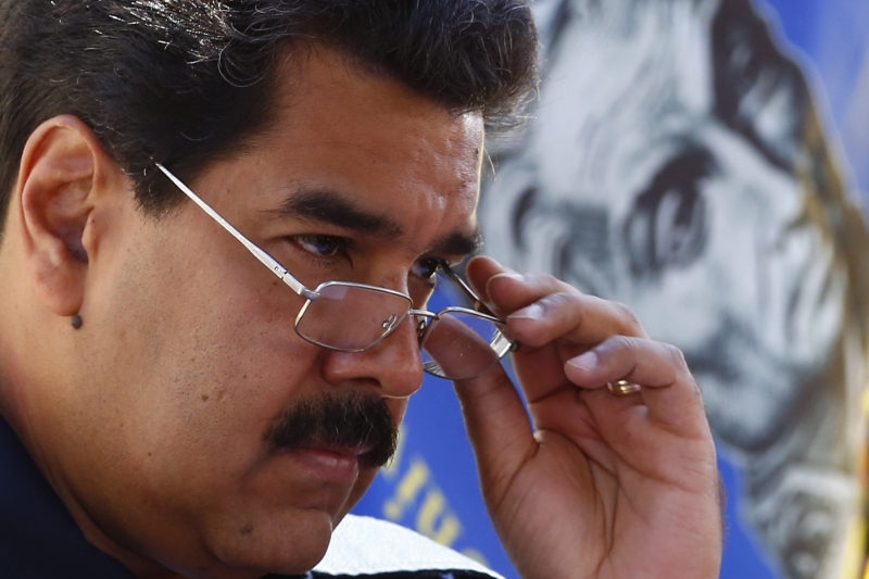 Maduro afirmou que a intenção dos militares presos era realizar um bombardeio contra o Palácio de Miraflores e outros prédios estatais. | JS/WY/Jorge Silva