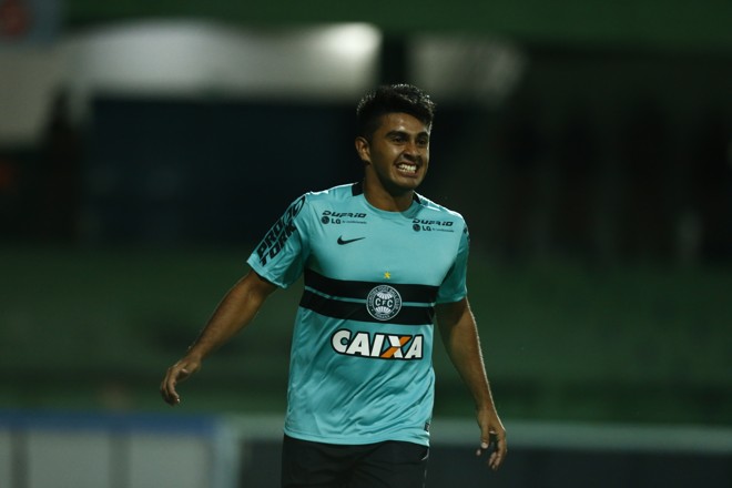 O atacante fez mais da metade dos 17 gols do Coritiba no Estadual. | Hugo Harada/Gazeta do Povo