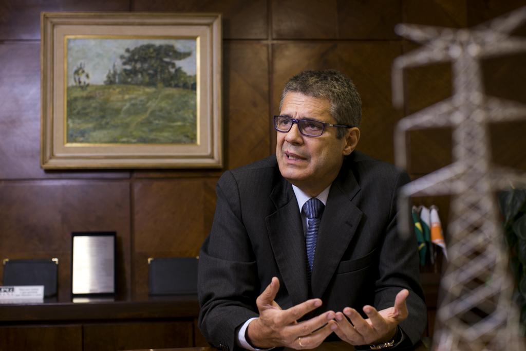 Vianna, presidente da Copel: “As telecomunicações são uma área bastante dinâmica, em que precisamos ter uma gestão à altura dos competidores, ágil e moderna.” | Brunno Covello/Gazeta do Povo
