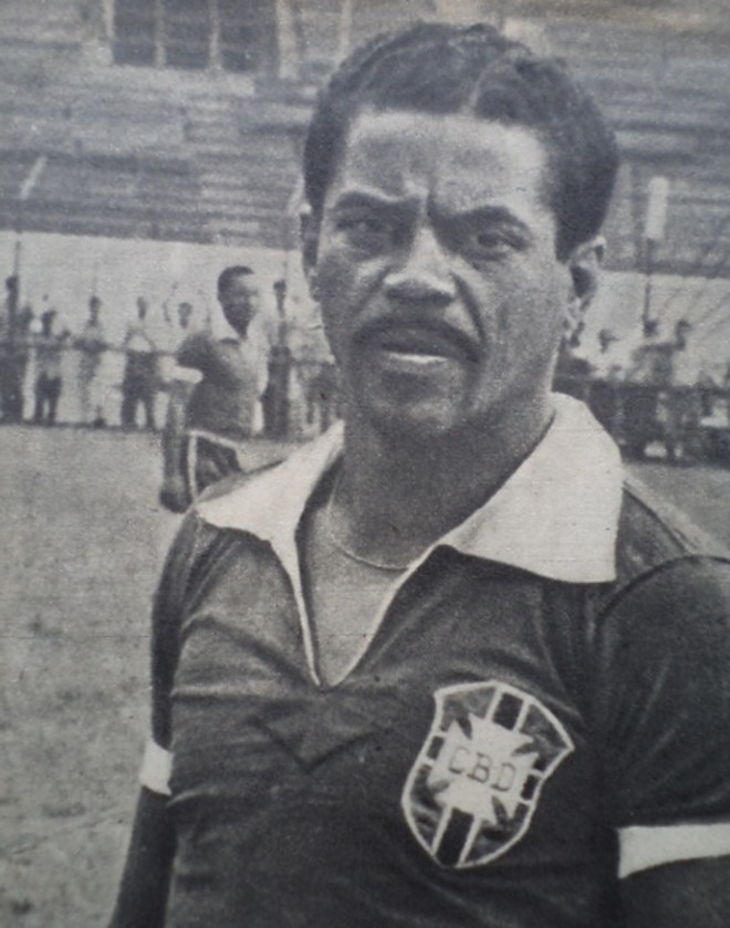 Baltazar defendeu a seleção brasileira em diversas ocasiões. |