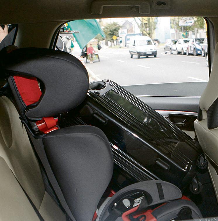 A mala de Avancini: empresário saiu da prisão via porta-malas. | Aniele Nascimento/Gazeta do Povo