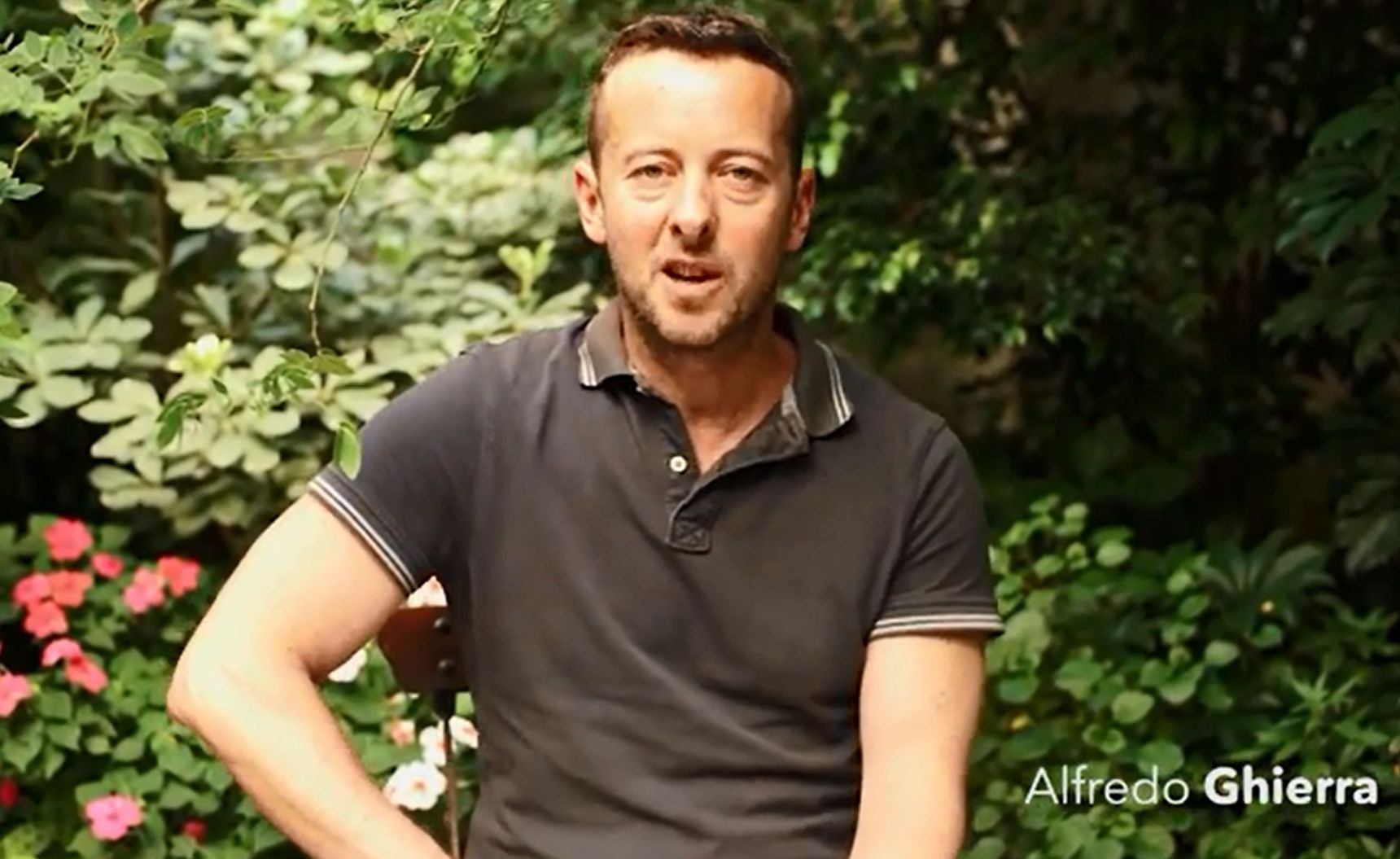 Alfredo Ghierra , o candidato “fake” à prefeitura de Montevidéu. | Reprodução