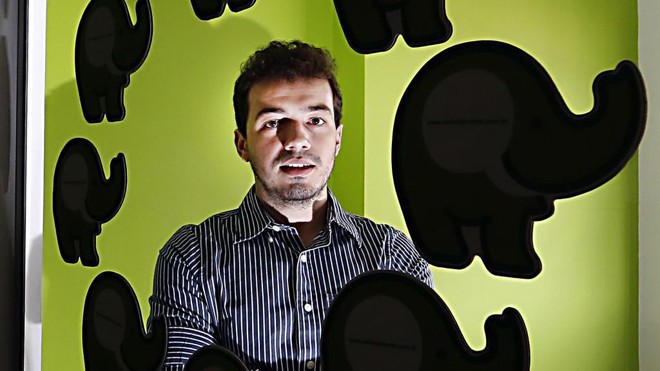 Igor Bomtempo, franqueado da Elefante Verde: segmento de comunicação cresceu 27% em 2014. | Albari Rosa/Gazeta do Povo