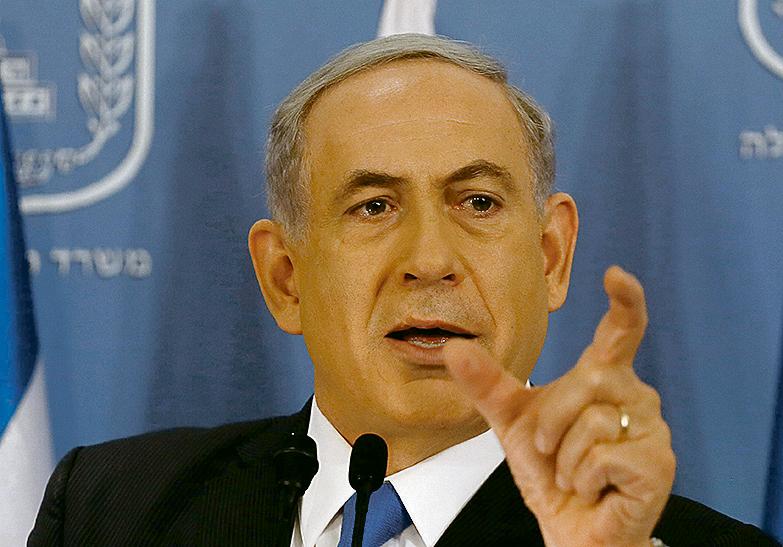 Netanyahu: declarações polêmicas repercutem após a eleição. | GT/BLA/DN/POOL