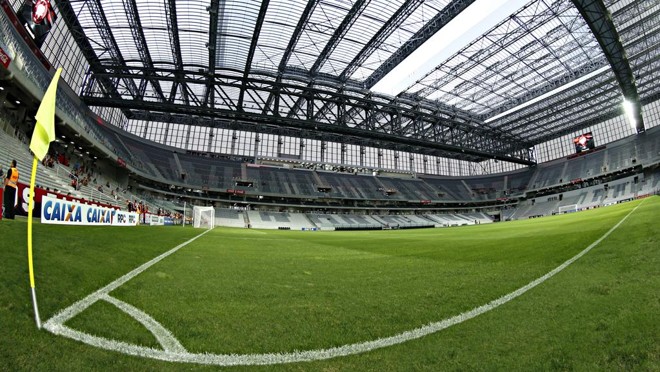 TC-PR não garante que venda de potencial construtivo será suficiente para que o Furacão pague a parte dele na reforma da Arena para a Copa. | Hugo Harada/Gazeta