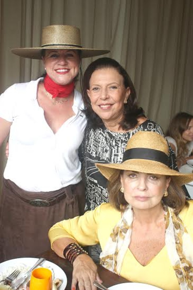 Elizabeth Lemanski, Beth Maia e Suzana Chaves Barcellos. |
