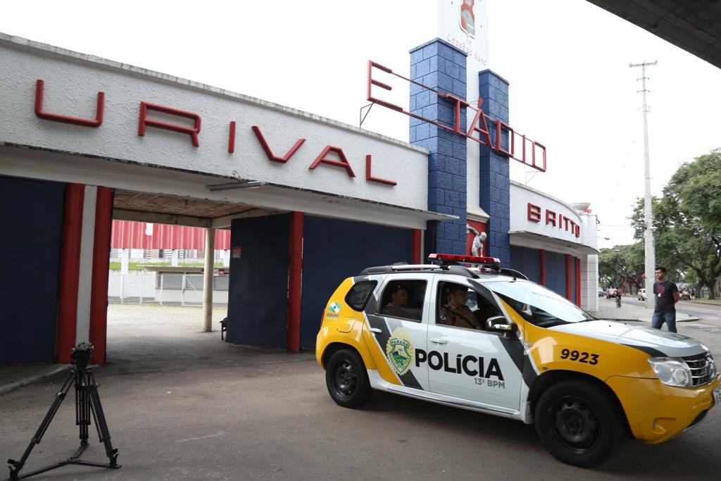 Vistoria da Polícia Militar manteve o veto da Vila Capanema para jogos com presença de torcida. | Ivonaldo Alexandre/Gazeta do Povo