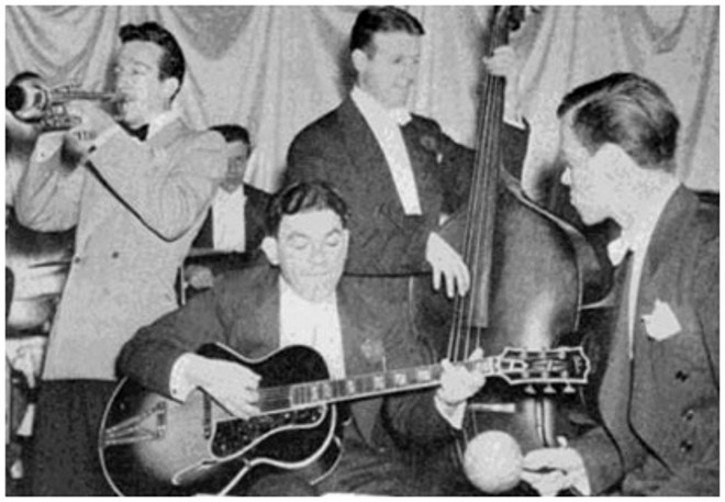 Hayme e sua banda em ação; |