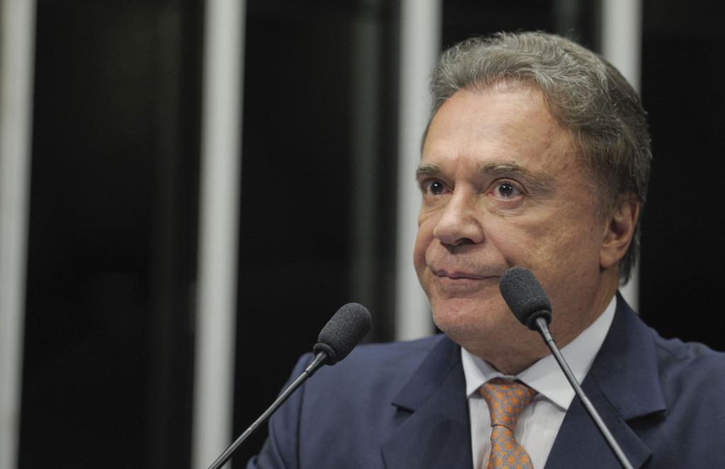 Alvaro Dias diz acreditar que os senadores irão aprovar o projeto. | Lia de Paula
/Agência Senado