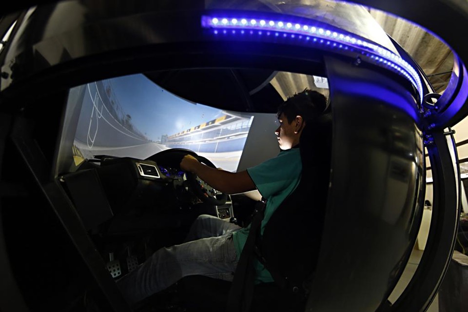 A Motion Sphere investe na produção de outras versões dos simuladores, que serão locados para eventos e promoções comerciais. | Albari Rosa/Gazeta do Povo