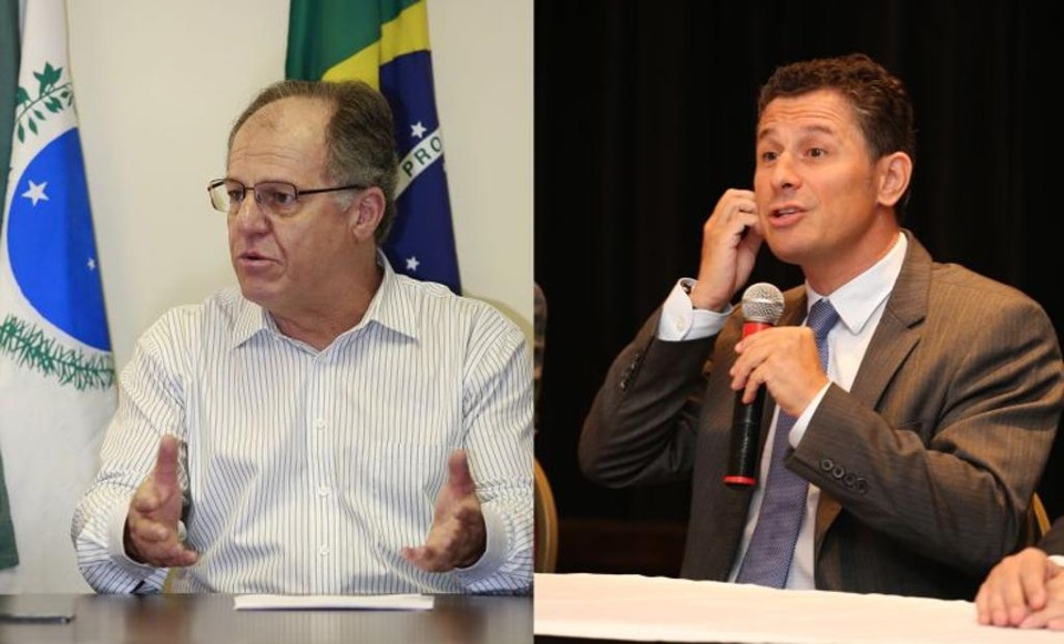 Hélio Cury e Ricardo Gomyde: disputa eleitoral recheada de polêmicas e sem data para terminar. | Gazeta do Povo