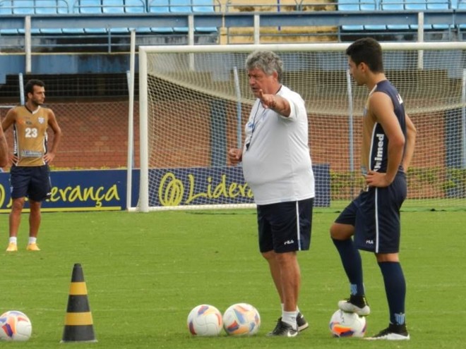 Geninho perdeu o emprego no Avaí em 14 de março. O time foi parar no Torneio da Morte do Catarinense após apenas uma vitória em nove jogos. A demissão foi sacramentada após uma derrota para o Guarani de Palhoça por 5 a 3. | Foto: André Palma Ribeiro /Avaí FC