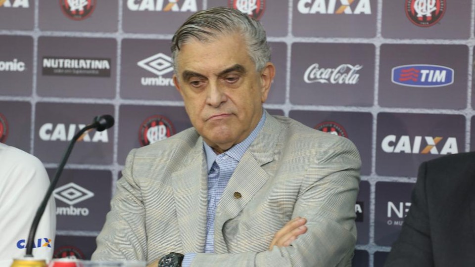 Mario Celso Petraglia: “Já bati de frente com a Rede Globo, não serão vocês da Federação que irão me parar”. | Ivonaldo Alexandre
/Gazeta do Povo