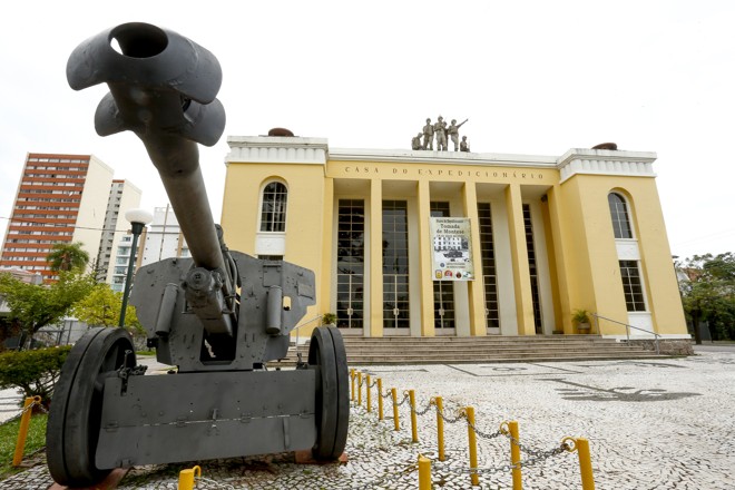 Fachada do Museu do Expedicionário, em Curitiba | Hugo Harada/Gazeta do Povo