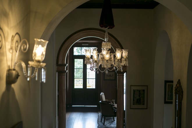 Detalhe do espaço interno do Palácio Garibaldi. | Marcelo Andrade/Gazeta do Povo