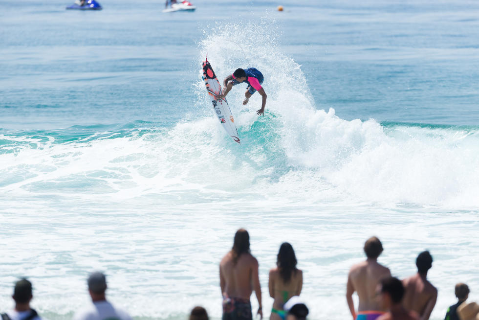 Gabriel Medina não foi bem na primeira etapa do Mundial de Surfe 2015. | Divulgação/