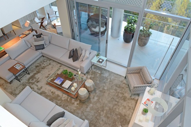 Decorado do empreendimento Mai Home, no Campina do Siqueira, da construtora Laguna. | Gerson Lima/Laguna