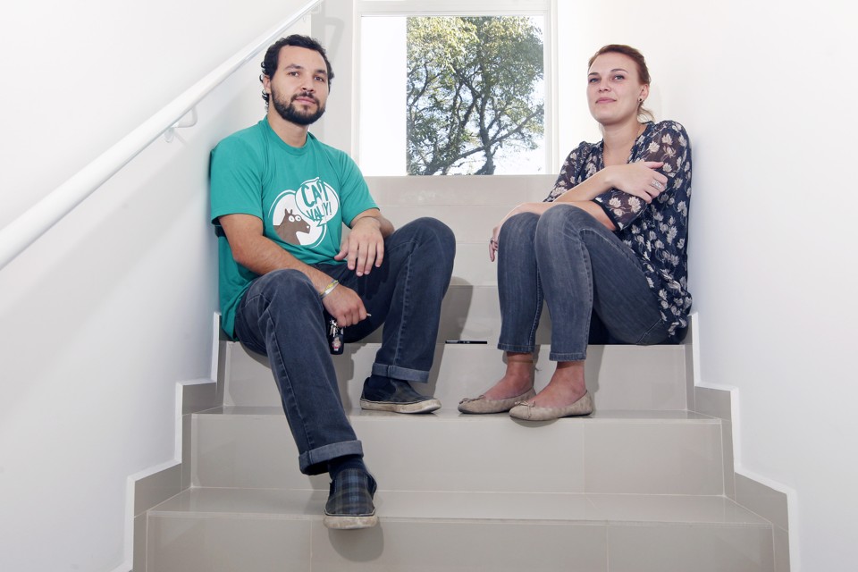 Bernardo Quintão, do Capivalley, e Renata Aquino, da Fantástica Casa das Startups: menos empolgação e mais trabalho duro. | Antonio More/Gazeta do Povo