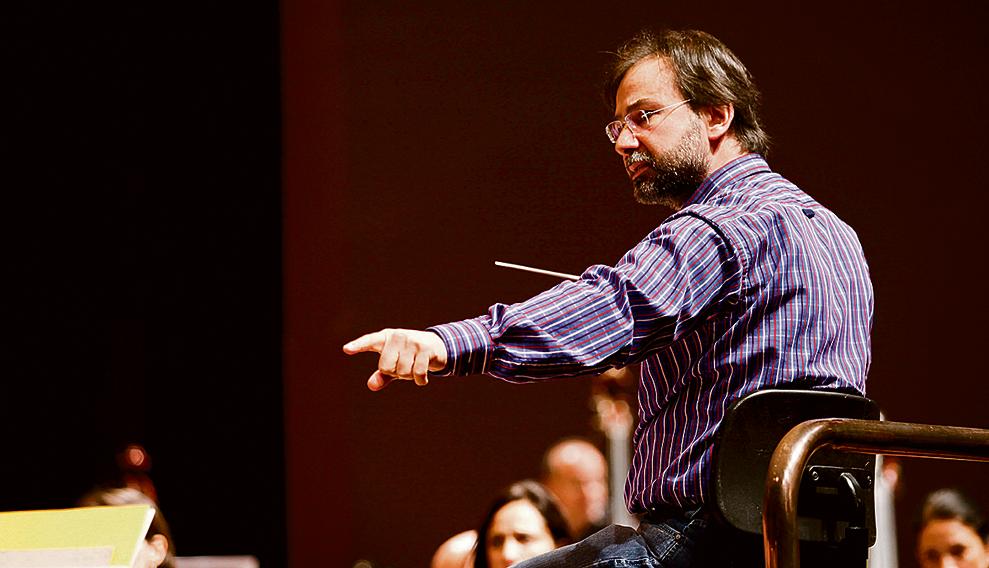 Regente turco-húngaro Alpaslan Ertüngealp comanda a OSP pela terceira vez desde 2013. | André Rodrigues/Arquivo Gazeta do Povo